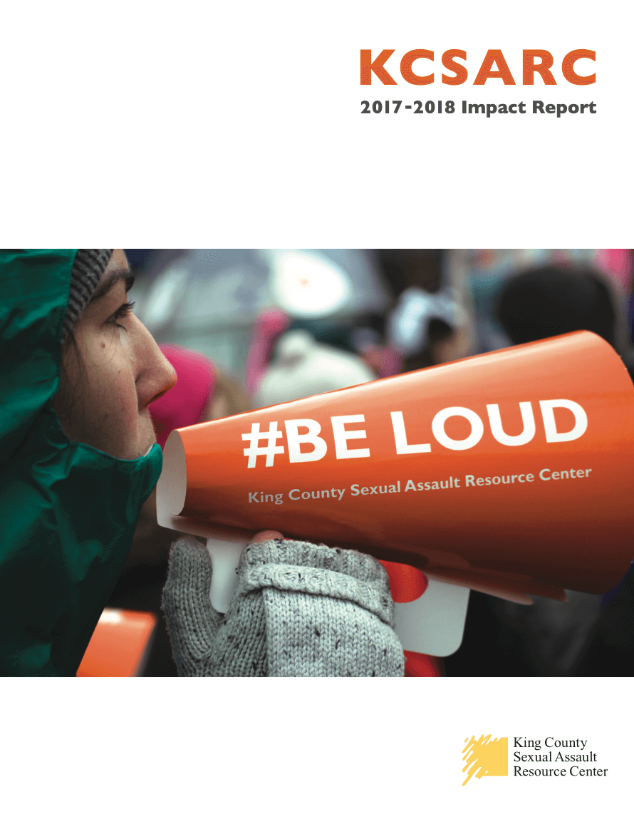 Couverture du rapport d'impact 2017-2018