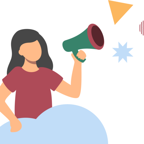 being loud megaphone icon