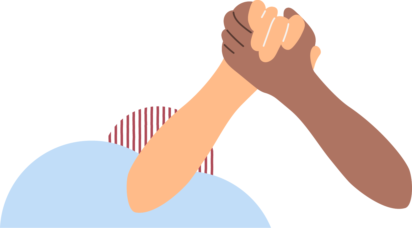 Händchenhalten-Symbol
