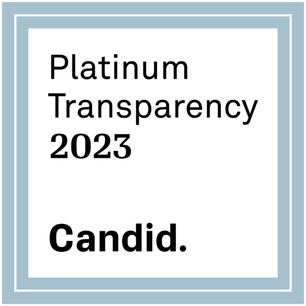 Candid-Guidestar 2023 Platinum Trasparenza